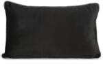  Melia bársony párnahuzat Fekete 30x50 cm