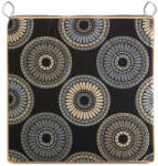  Garden19 kerti székpárna vízálló anyagból Fekete 42x42x4 cm