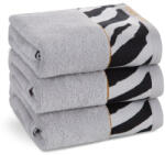  Eva22 minőségi pamut törölköző Ezüst 50x90 cm - 500 cm 6db