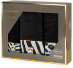  Eva22 3Db-os pamut törölköző szett Fekete