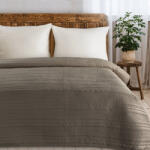  Tara elegáns steppelt ágytakaró Barna 220x240 cm