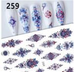  Körömmatrica - 259 őszi virág