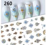  Körömmatrica - 260 őszi virág