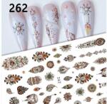  Körömmatrica - 262 őszi virág