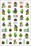  Körömmatrica - D254 Grincs Halloween