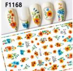  Körömmatrica - F1168 virág