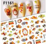  Körömmatrica - F1161 ősz falevél