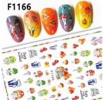  Körömmatrica - F1166 ősz gomba