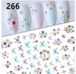  Körömmatrica - 266 virág pillangó