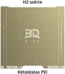 BIQU - PyroGrip kétoldalas PEI nyomtatólap (350x325 mm) - H2D, H2D Laser és H2S