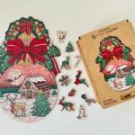 Lubiwood Téli tündérmese fa puzzle (mp-winterfairytale-a4)