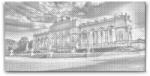  PontPöttyöző - Schönbrunni kastély, Gloriette - Ausztria Méret: 40x80cm, Keretezés: Műanyagtáblával, Szín: Zöld