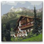  Festés számok szerint - Természet Tannheimben - Ausztria Méret: 50x50cm, Keretezés: Műanyagtáblával