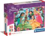 Clementoni - Puzzle SuperColor Puzzle: Prințesa Disney - 1 - 39 piese Puzzle