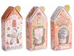 Decorer Set 3 creme maini, 3 pile unghii cadou Craciun Turta Dulce cm 6 x 3, 5 x 13, 5 H, 3x40 ml (A43.06.39)