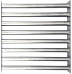 Magneo Smart Grilă magnetică pătrată 400 x 400 x 25 mm cu 8 tuburi