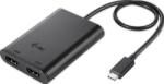 i-tec Adaptor i-tec USB-C/dual HDMI 4K Negru