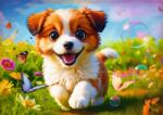 Trefl - Puzzle The Merry Dog - 500 piese