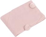 Sensillo Бебешка хавлия за баня Sensillo - Розова, 75 х 75 cm (SILLO-08702) - baby