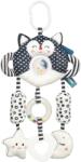 Sensillo Играчка за количка Sensillo - Котенце, черно-бяла (SILLOZ-0340)