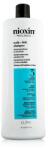 Nioxin System 3 Scalp + Hair Shampoo 1000 ml sampon festett haj sérült haj száraz haj hajhullás nőknek