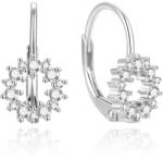 Beneto Elegáns ezüst fülbevaló cirkónium kövekkel AGUC2213L