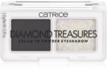 Catrice Diamond Treasures duo szemhéjfesték árnyalat 030 Smokey Diamond 2.8 g