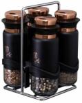 Berlinger Haus Black Rosegold Collection 5 részes fűszertartó szett BH/1999 (HN1280)