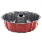 Rosberg Форма за кекс Rosberg RP51223RA, мраморно покритие, 25.5 cm, червена (RP51223RA)