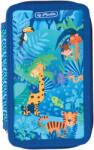 Herlitz Penar cu rechizite Herlitz - Jungle Safari, 3 fermoare (50049301) Penar