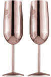Berlinger Haus BH-8662 Taupe Collection 2 darabos fém Pezsgőspohár szett - Rose gold (BH-8662)