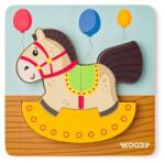 Woodyland Puzzle Baby - cal de balansare (OLP102191366) Puzzle