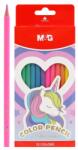 M&G Creioane hexagonale M&G Unicorn - set de 12 buc