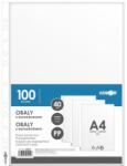 JUNIOR Plic Euro A4 transparent 40 m, 100 buc, mat