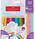 Faber-Castell Creioane colorate Faber-Castell Color Grip set 18+6 Sparkle - Unicorn
