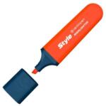 Centropen Marker CENTROPEN 6252 Style Fluo (vârf pană 1-4, 6 mm) - portocaliu