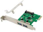 Conceptronic EMRICK06G 2-Port USB 3.0 PCIe Card (EMRICK06G) - pcland
