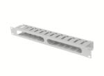 Lanberg AK-1704-S 19" 1U Kábelrendező (AK-1704-S) (AK-1704-S)