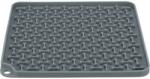 TRIXIE Lick'n'Snack Mat covor bol pt lins gustări din silicon pt câini, gri (20 x 20 cm) (34983)