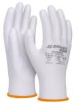 DONAU Szerelőkesztyű, PU, DONAU Safety , 7/S méret, fehér (D3203132107) - iroda24