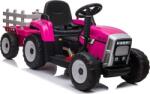 LEAN Toys Akkumulátoros Vontató Pótkocsival XMX611 Rózsaszínű (7634) (7634)