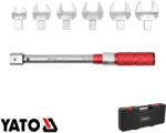 TOYA YT-24770 villás nyomatékkulcs készlet 10-100 Nm, 7 részes (17-29 mm) (YT-24770)