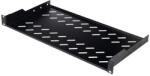 EQUIP Rackszekrény kiegészítő - EZFS-19-1-40-B (Fix polc, 19", 1U, Mélység: 250mm, fekete) (EZFS-19-1-40-B) - pixel