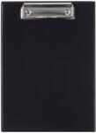 KARTON P+P Dupla műanyag jegyzettömb klipszel A5 műanyag Classic fekete