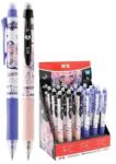 M&G Pink Fantasy zselés/gumis golyóstoll 0, 5 mm, kék tollbetéttel (2 minta)