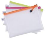DONAU Rendszerező tasak, cipzáras, A4, 343x246 mm, DONAU, vegyes színek (1798101PL-99) - kellekanyagonline