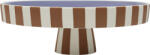 OYOY Pateră pentru tort Toppu, 27 x 27 cm, maro-violet (L301540) Tava