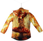 Takoy Panel szabásmintával 116 softshell kabátra légyölő galóca