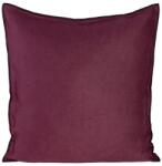 Takoy Egyszínű lenvászon díszpárnahuzat fekete szálas díszítéssel-HF-405211