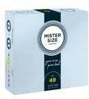 MISTER SIZE vékony óvszer - 49 mm Kiszerelés: 36 db